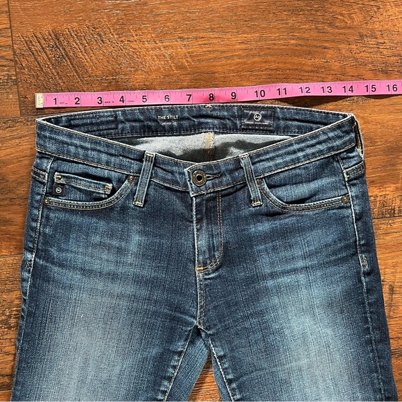 Adriano Goldschmied The Stilt Cigarette Leg Dark Wash Women’s Jeans Size 25R - Picture 9 of 11